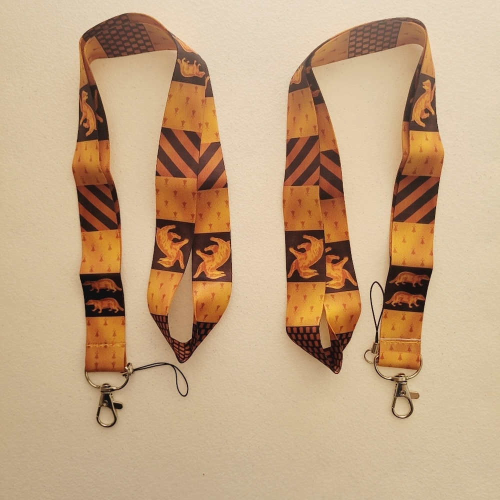 Universal Studios Florida Harry Potter Costume One Size Hufflepuff Lanyard